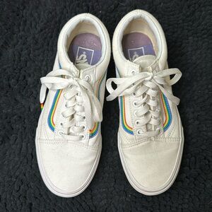 Pride Vans! Womens sz 8. Mens sz 6.5